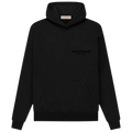 Black E$$ENT1ALS Hoodie